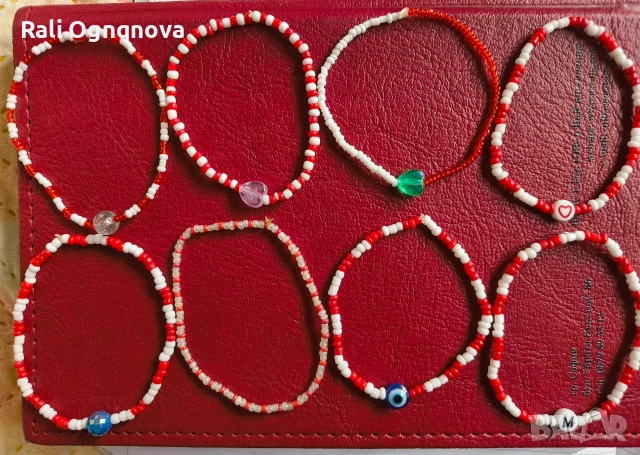 Мартеници и гривни, снимка 6 - Гривни - 53007622