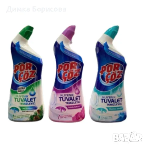 Силно действащ почистващ препарат за тоалетна чиния, предназначен за дълбока хигиена и свежест, снимка 5 - Препарати за почистване - 50108637