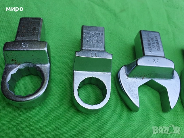 Вложки за динамометричен ключ Hazet,Rahsol,Stahwille Saltus, снимка 6 - Ключове - 51640132