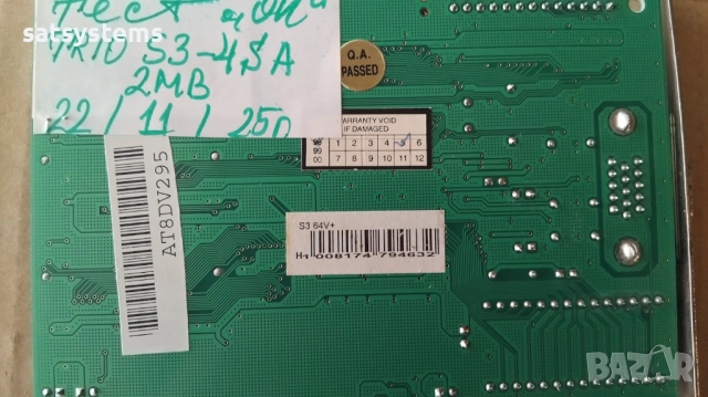 Видео карта S3 Trio 64V+ Trio S3-4SA 2MB PCI, снимка 10 - Видеокарти - 34077695