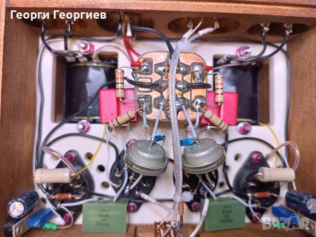 КОЛЕДНА ЦЕНА! Лампов клас А сингъл-енд (еднотактов) усилвател toy XS, снимка 5 - Ресийвъри, усилватели, смесителни пултове - 40354288