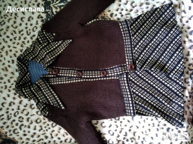 Стара блуза от времето на социализма , снимка 2 - Блузи с дълъг ръкав и пуловери - 29528314