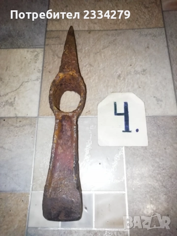 Антични сатър, нож, масат, рукан, копач. , снимка 12 - Антикварни и старинни предмети - 51762665