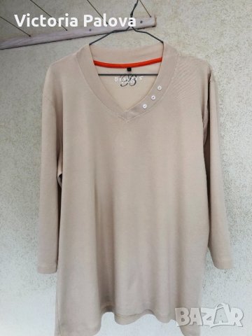 Блуза BEXLEY S,голям размер,памук, снимка 4 - Блузи с дълъг ръкав и пуловери - 31541915