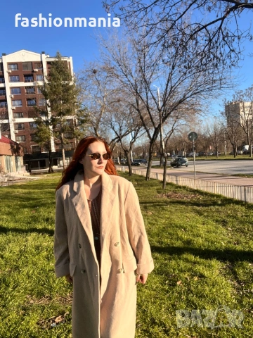 Вълнено палто - Вечна класика. 80% вълна. , снимка 2 - Палта, манта - 53297112