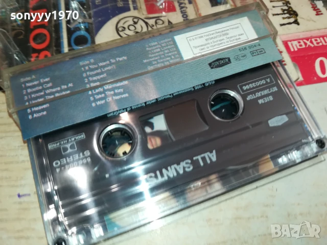ALL SAINTS-ORIGINAL TAPE 0106251659, снимка 7 - Аудио касети - 50506139