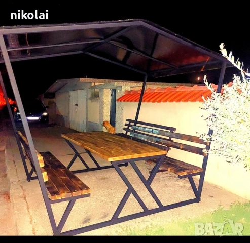 Нова беседка , снимка 6 - Градински мебели, декорация  - 43342343