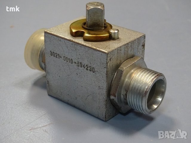 кран хидравличен Argus DN10 2/2way Hydraulic ball valve 500Bar, снимка 6 - Резервни части за машини - 35322094