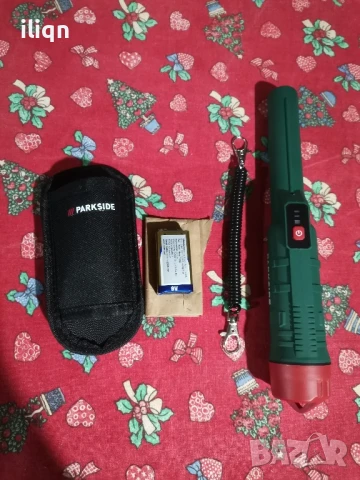 Чисто нов пинпойтер с батерия. Цена 39,99лв. PARKSIDE. Размери на снимките. 