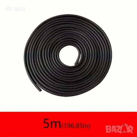 Протектори за врати на автомобил черни и червени по 5 метра, снимка 3 - Аксесоари и консумативи - 51394068