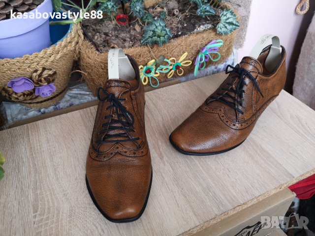 Обувки Think! 38 н. Естествена кожа , снимка 8 - Дамски елегантни обувки - 39988451