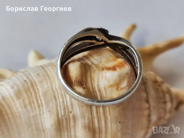 Сребърен пръстен 925, снимка 4 - Пръстени - 47497265