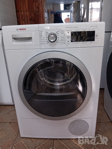 Сушилня с термопомпа Бош Bosch Serie 8 A+++ 8кг 2 години гаранция!, снимка 9 - Сушилни - 53183527