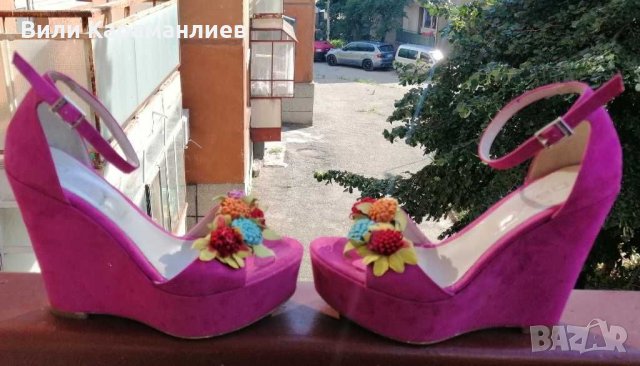 Супер свежарски италиански сандали в ярки цветове , снимка 3 - Сандали - 29646018