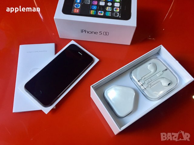 Apple iPhone 5S 16Gb Space Gray Фабрично отключен Айфон телефон, снимка 2 - Apple iPhone - 30286630