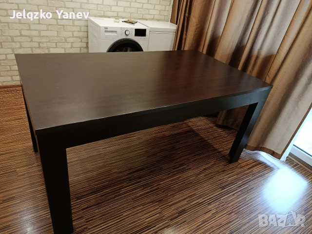 Трапезна маса – много запазена, 160×90 см, снимка 3 - Маси - 53353482