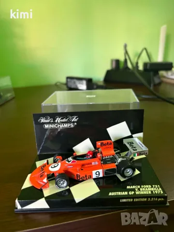 продавам модели формула 1 мащаб 1.43 на minichamps - договаряне 