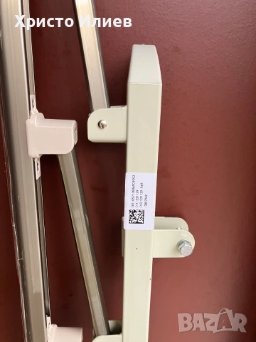 Преграда за легло Решетка за легло за възрастни хора болнично легло Сгъваема дълга 148см парапет, снимка 6 - Спални и легла - 54106775