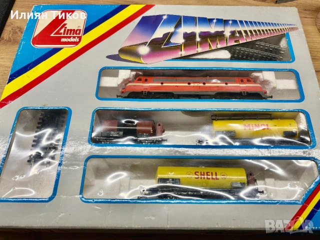 Комплект влакче Lima, Piko 1:87 HO релси, локомотив, снимка 3 - Влакчета, самолети, хеликоптери - 53926240