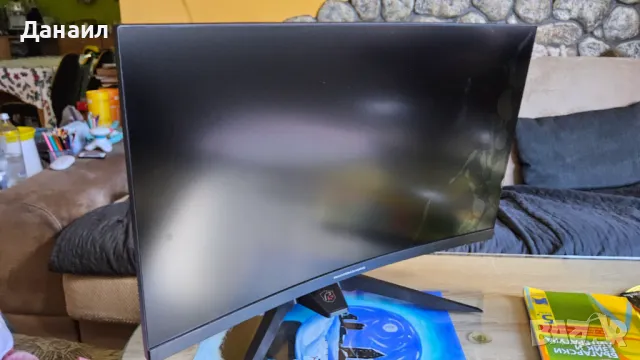 Asrock - PG27Q15R2A, 27", 165Hz, 1ms - пукнат дисплей, снимка 4 - Монитори - 47453067