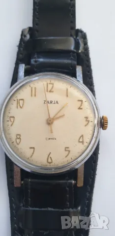Ретро ръчен часовник Zarja 17 jewels, снимка 3 - Антикварни и старинни предмети - 56117411