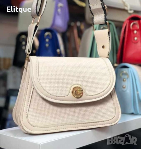 Компактна и стилна дамска чанта за през рамо с регулируема дълга дръжка, снимка 5 - Чанти - 52861221