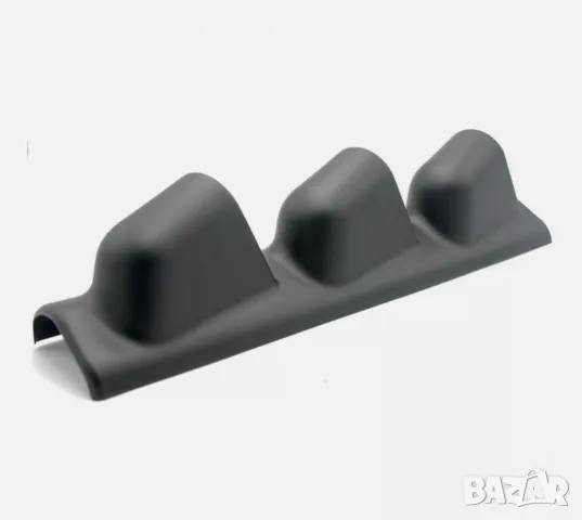 Стойка за 3 измервателни уреди 52мм. за колона - Черен., снимка 5 - Аксесоари и консумативи - 47966276