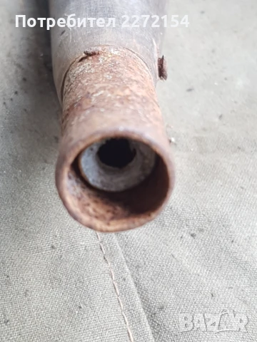 Рогова барутница с дозатор , снимка 2 - Антикварни и старинни предмети - 51132200