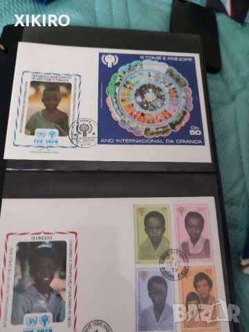 Продавам класьор с пощенски пликове , снимка 4 - Филателия - 38889455