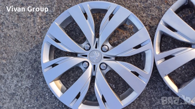 15 цола оригинални тасове Пежо, снимка 5 - Аксесоари и консумативи - 51062902