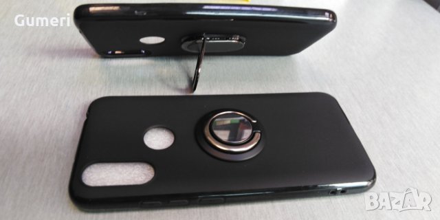 Lenovo A6 Note  Силиконов гръб с метален пръстен , снимка 3 - Калъфи, кейсове - 30379351