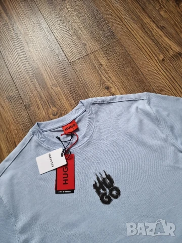 Страхотна мъжка тениска HUGO BOSS размер S и 2XL , снимка 3 - Тениски - 50672632