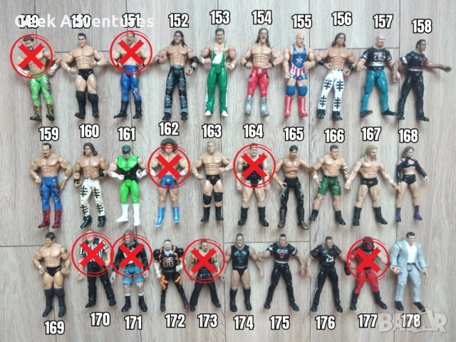 WWE Кечисти Екшън Фигурки Кеч Аксесоари Играчки Картички John Cena 1/3, снимка 7 - Колекции - 47660667