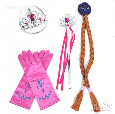 НОВО!!! Парти рокля на Ана от FROZEN 2, снимка 10 - Детски рокли и поли - 30750982