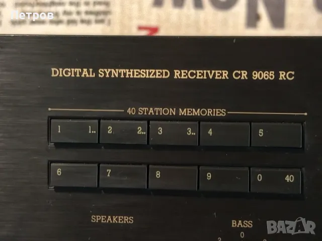 Ресивър "Dual"CR 9065 RC.Studio Concept.(Rotel), снимка 5 - Ресийвъри, усилватели, смесителни пултове - 49868546