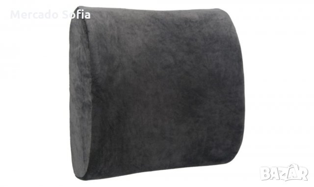 Анатомична възглавница Mercado Trade, За гръб, Сива