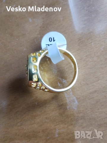 Продавам пръстен от мед.злато,мед.стомана., снимка 3 - Пръстени - 52534930