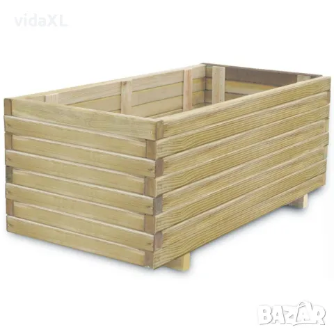 vidaXL Повдигната леха, 100x50x40 см*SKU:41660, снимка 1 - Други - 47373361