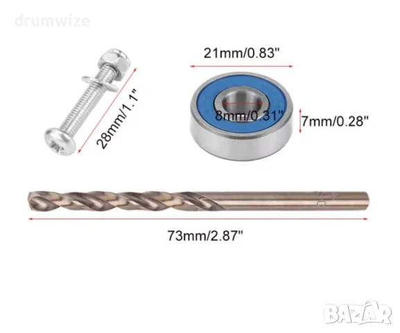 Ремонтен комплект за рамо на чистачка за Renault Scenic 2, снимка 2 - Части - 50809387