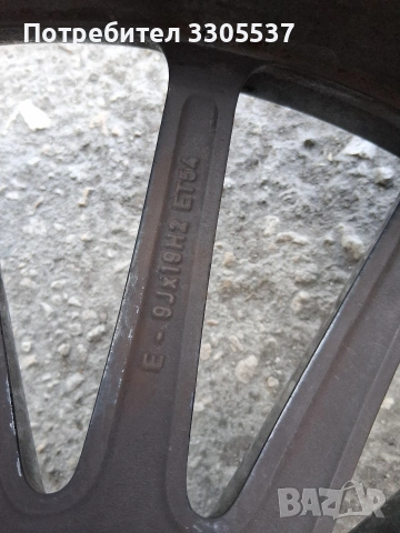 Джанти за Мерцедес 19 цола AMG, снимка 3 - Гуми и джанти - 54246232