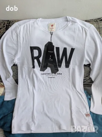 Нова тениска с дълъг ръкав G-Star RAW RALLO RT L/S, оригинал, снимка 2 - Тениски - 49870912