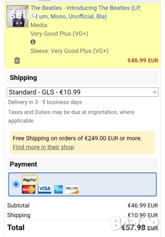 На феновете на Битълс предлагам една рядка плоча за колекцията ми,неофициално издание:  The Beatles , снимка 6 - Грамофонни плочи - 52696172