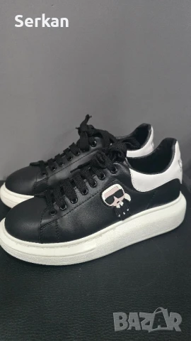 Дамски спортни обувки Karl Lagerfeld с платформа, снимка 1