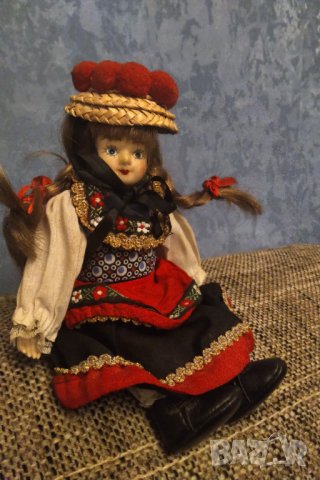 Намалена Ръчно изработена стара колекционерска кукла 
