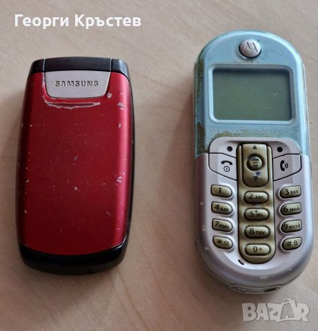 Motorola C205 и Samsung C260
