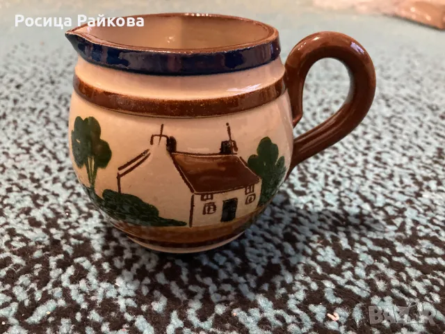 Винтидж Керамичен съд / каничка, снимка 1