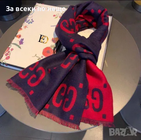 Шал Gucci - Налични различни цветове Код D1137, снимка 2 - Шалове - 47600099