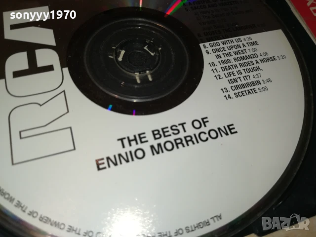 ENNIO MORRICONE CD 2907251031, снимка 4 - CD дискове - 51176032