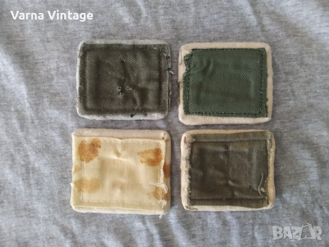 Два чифта пагони за кадет от Военноморското училище на ВМФ на НРБ. ЦЕНА ЗА ВСИЧКО., снимка 2 - Антикварни и старинни предмети - 52223915