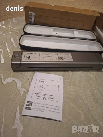 Преносим блутут термичен принтер, снимка 6 - Принтери, копири, скенери - 52739840